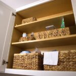 plecione organizery w szafce